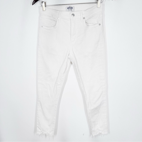 Agolde White Sophie Skinny Ankle Jeans size 27 - Picture 1 of 9